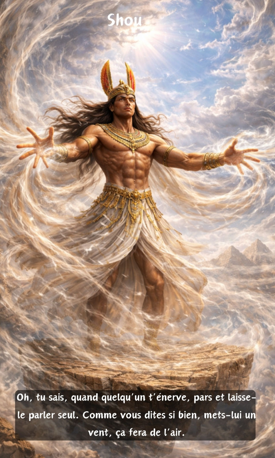 Miniature : L'Oracle des Messagers Égyptien 