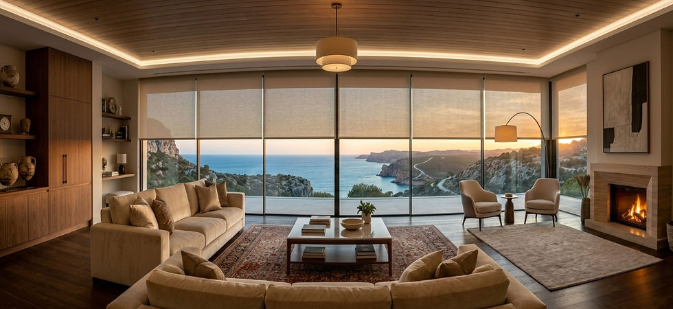 Motorized Roller Blinds