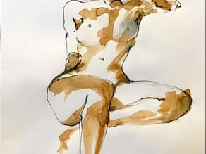 002 - Maya , assise et accoudée