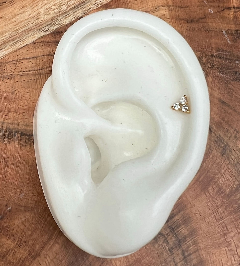 Miniature : Piercing Constance (doré ou argenté) 
