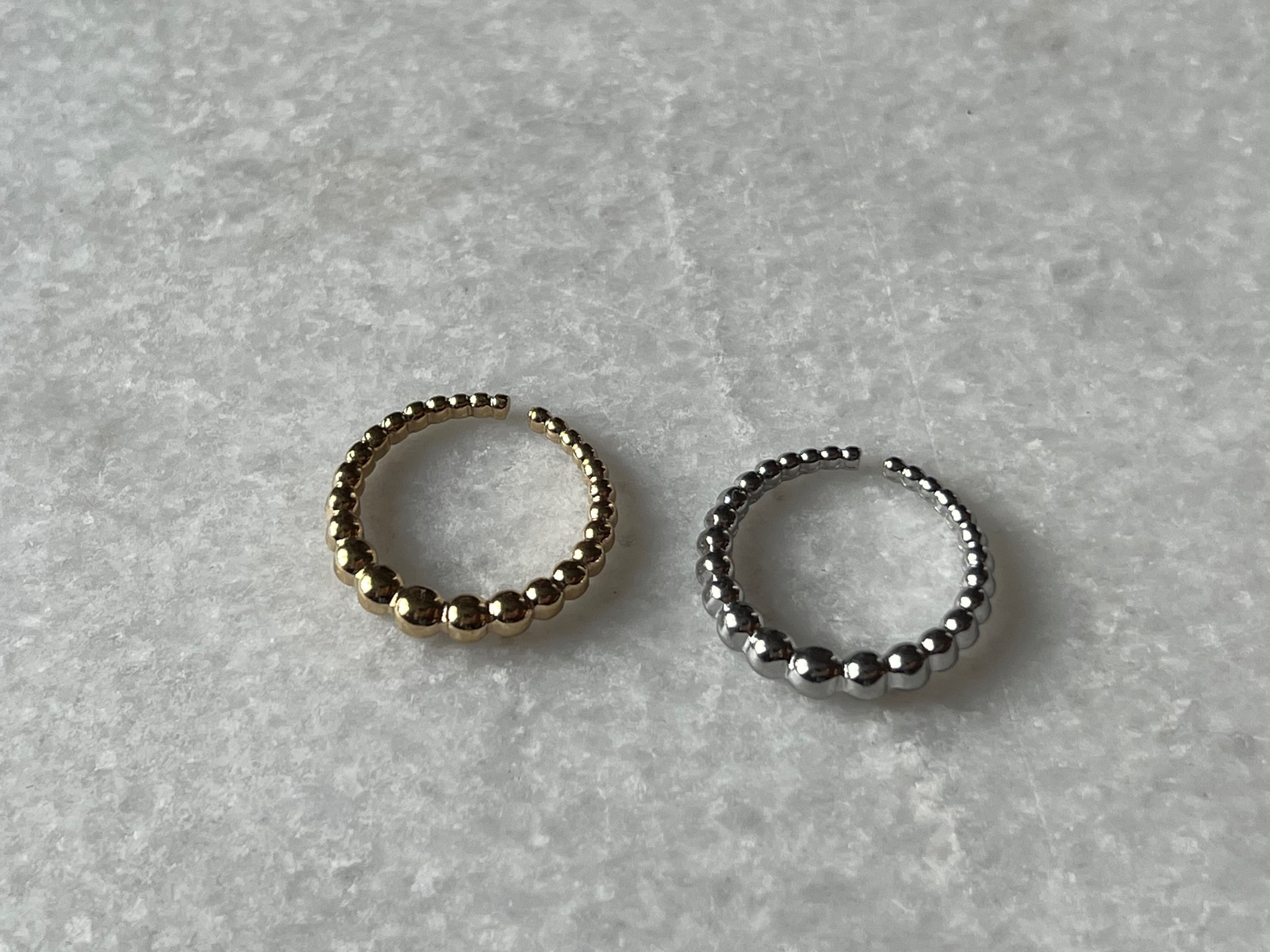 Bague Cunengonde ajustable (dorée, argentée) 