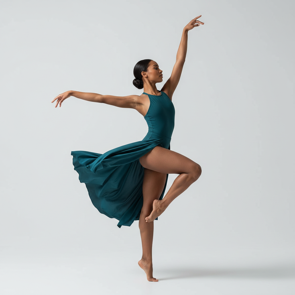 Flowing Halter Leotard