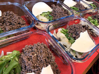 Diabetic Friendly Bison Cheesesteak