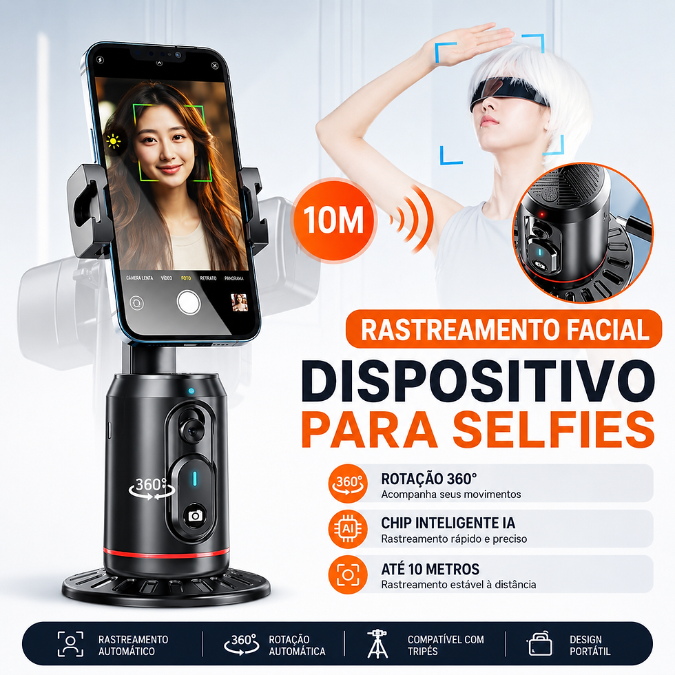 Miniatura: Grave vídeos profissionais sozinho com rastreamento inteligente 360°