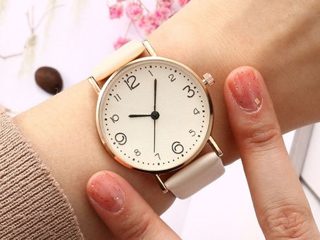 A Simple Leather Strap Ladies Watch A Must Have in Your Wardrobe