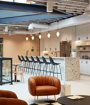 Co-working space office lighting.webp