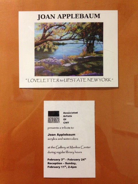 Joan Applebaum Art Show Reception