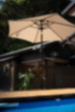 Wood deck