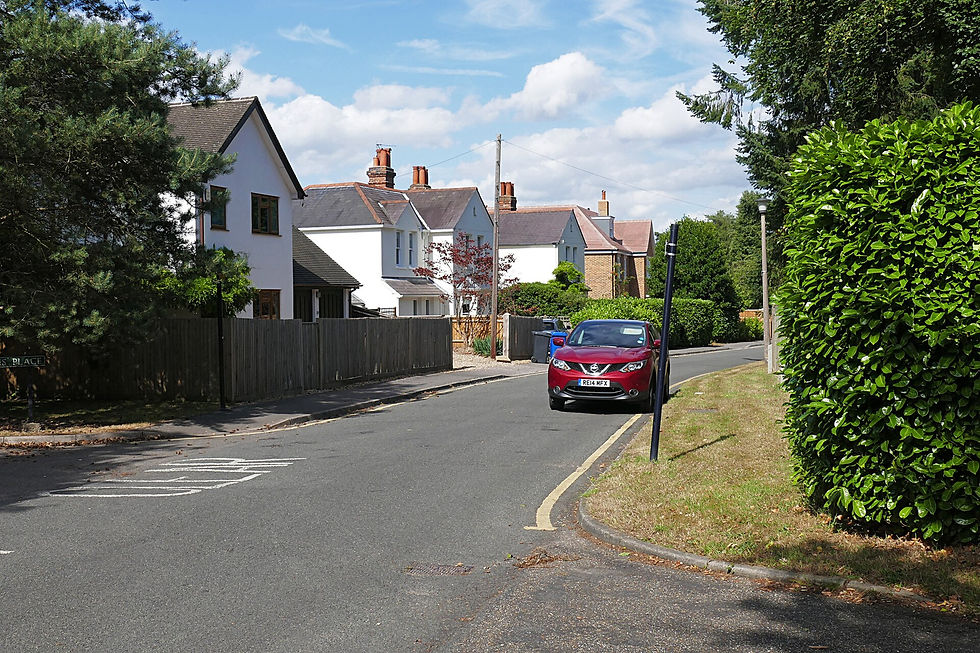 Detached homes on Onslow Road, Sunningdale, SL5