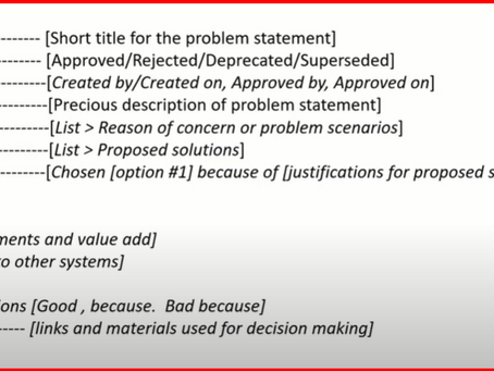 ADR- Architecture Decision Record