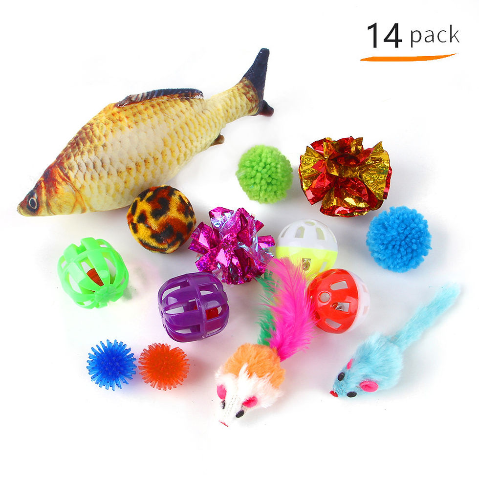 Thumbnail: PurrPlay™ – 20-Piece Interactive Cat Toy Set