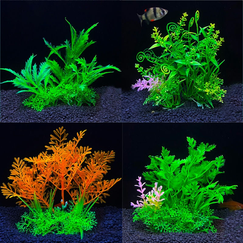 Thumbnail: 14cm/5.5inch Fish Tank Simulation Plant Aquarium Artificial DIY Decor Plants Wat