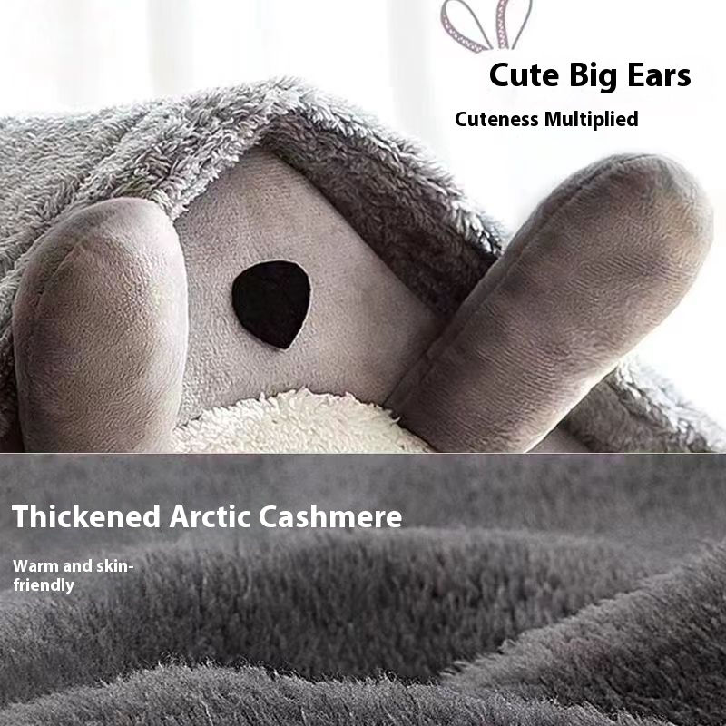 Thumbnail: All Season Dog House Style Bed - Removable Washable Pet Bed for Small Dogs Teddy