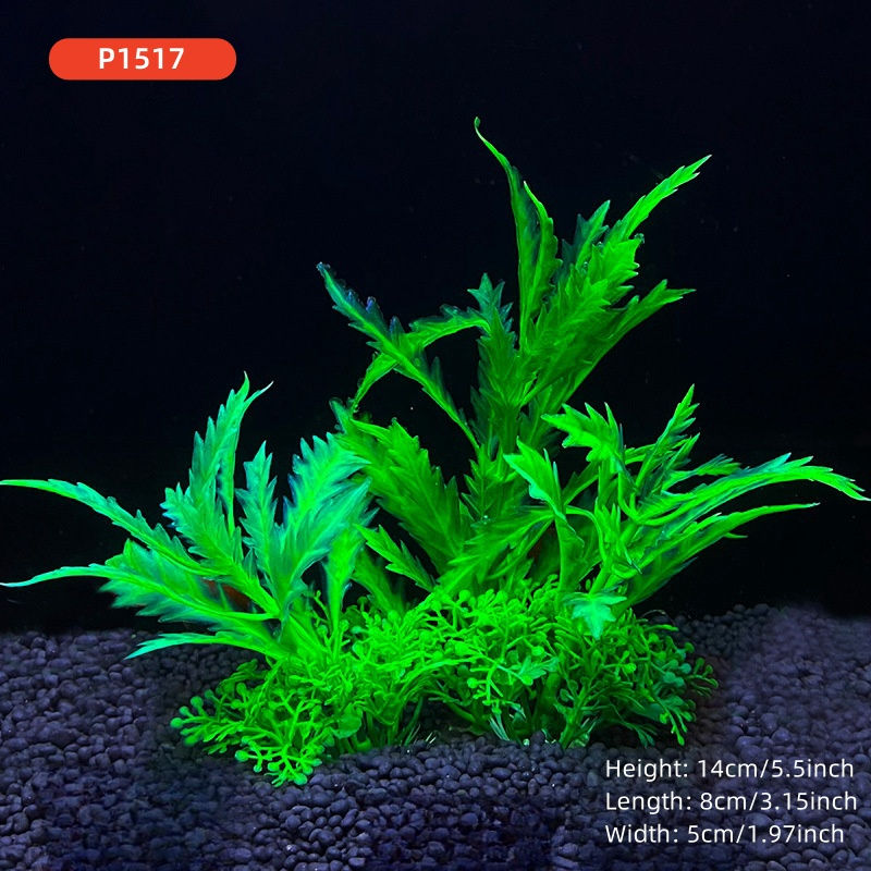 Thumbnail: 14cm/5.5inch Fish Tank Simulation Plant Aquarium Artificial DIY Decor Plants Wat
