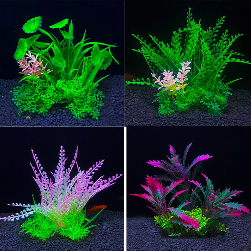 Thumbnail: 14cm/5.5inch Fish Tank Simulation Plant Aquarium Artificial DIY Decor Plants Wat
