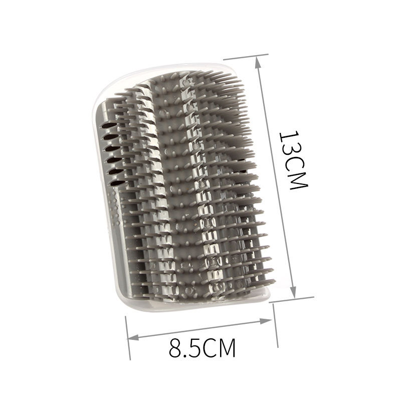 Thumbnail: Massage Pet Cat Brush Corner Scrape Hair Removal Beauty Clean Corner Brush Remov
