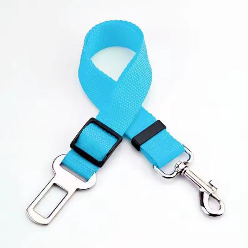 Thumbnail: New Dog Car Seat Belt Safety Protector Travel Pets Accessories Dog Leash Collar 