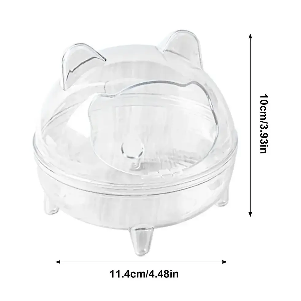 Thumbnail: Hamster Toilet Chinchilla Bath House Golden Bear Bathroom Fully Transparent Fiel