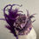 Thumbnail: SOLD Kentucky Derby  Purple Fascinator "Aubergine Dream”