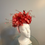Thumbnail: Kentucky Derby Salmon pink floral  Fascinator   "Lucky Bouquet    "