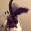 Thumbnail: KY Derby Purple Fascinator - "Purple Petite Perfection