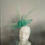Thumbnail: Kentucky Derby Fascinator Seafoam green  "Spa Star ” Keeneland, Breeders' Cup
