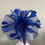 Thumbnail: Sold - Kentucky Derby Royal Blue fascinator "Cobalt Vibes"