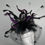 Thumbnail: Kentucky Derby Black and Purple Fascinator "Midnight Mystery”