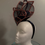 Thumbnail: Kentucky Derby navy and mauve Fascinator "European Splendor"
