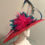 Thumbnail: Kentucky Derby Wide brimmed Hot  Pink Hat " Hold Your Horses"