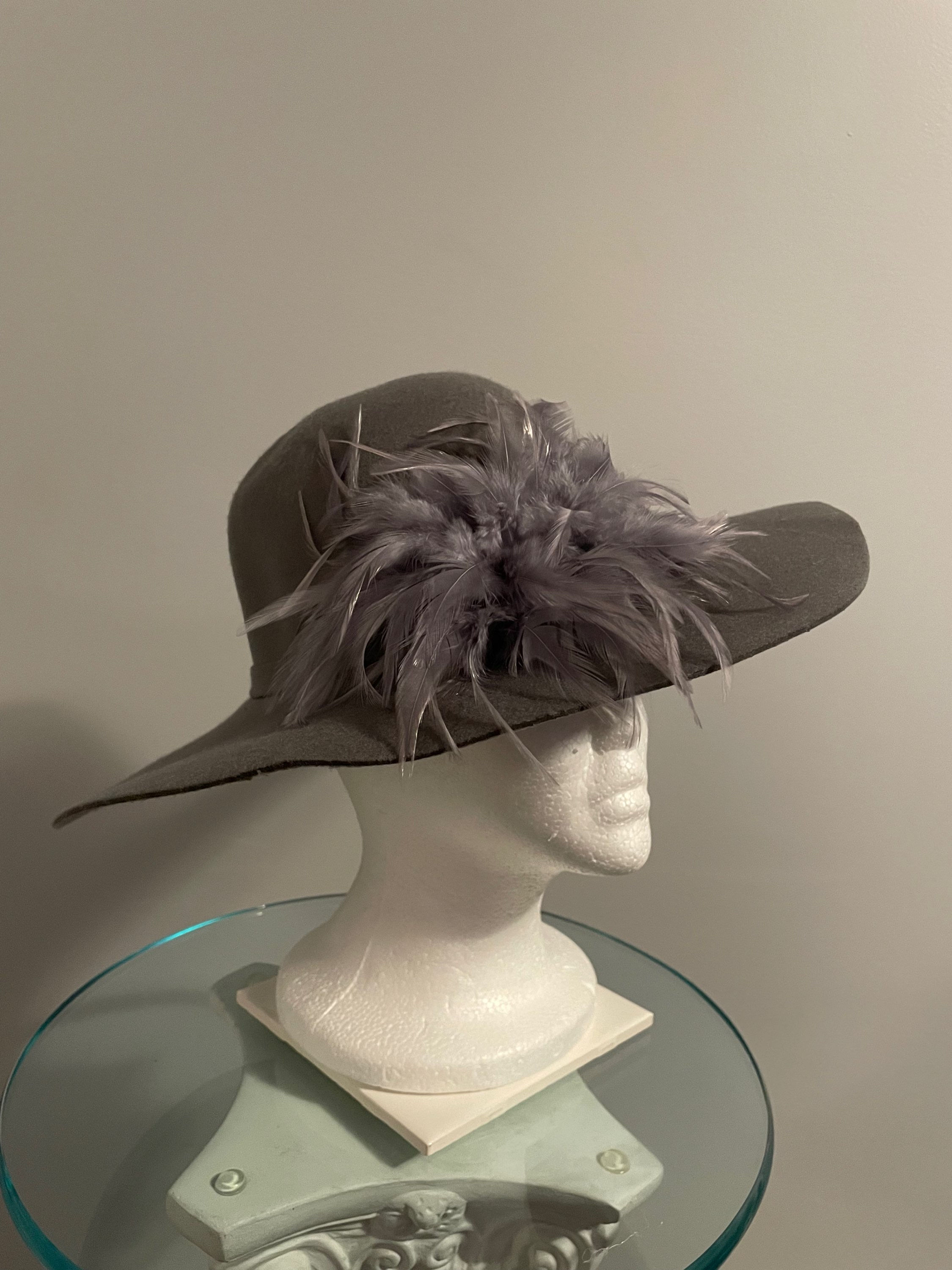 SOLD Breeders’ Cup Hat “Gray Lady Gray”