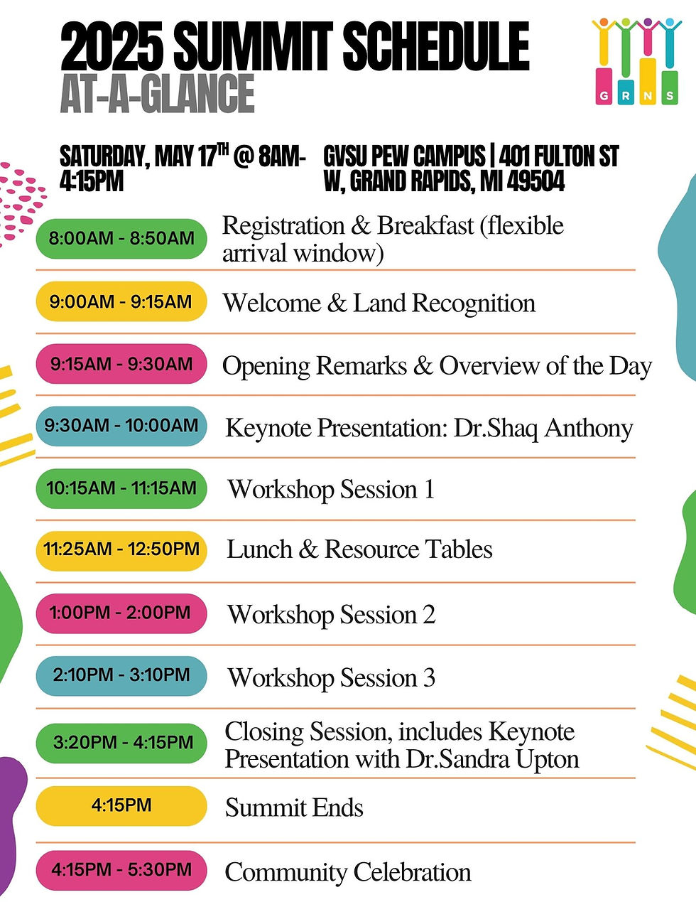 LAST CHANCE TO RSVP FOR GR SUMMIT!