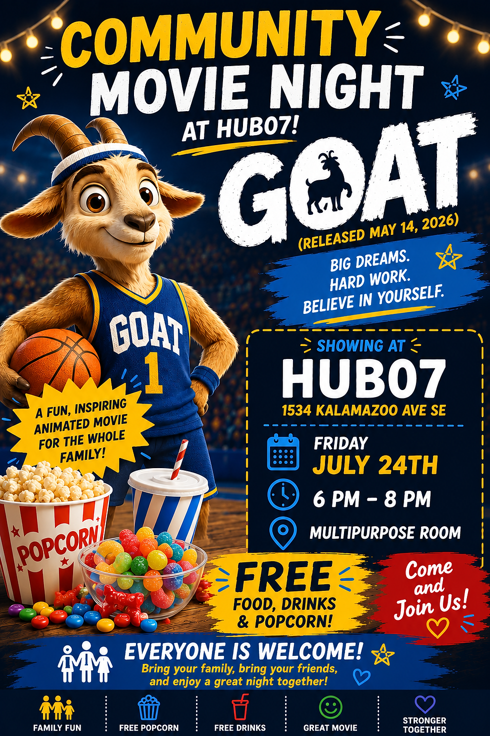 COMMUNITY MOVIE NIGHT