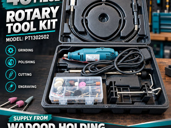PT1302502 40-Piece Rotary Tool Kit