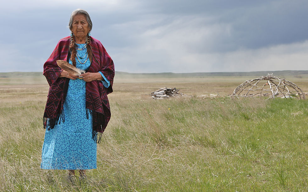 Rita Long Visitor Holy Dance Native American Activist Medicine Woman 