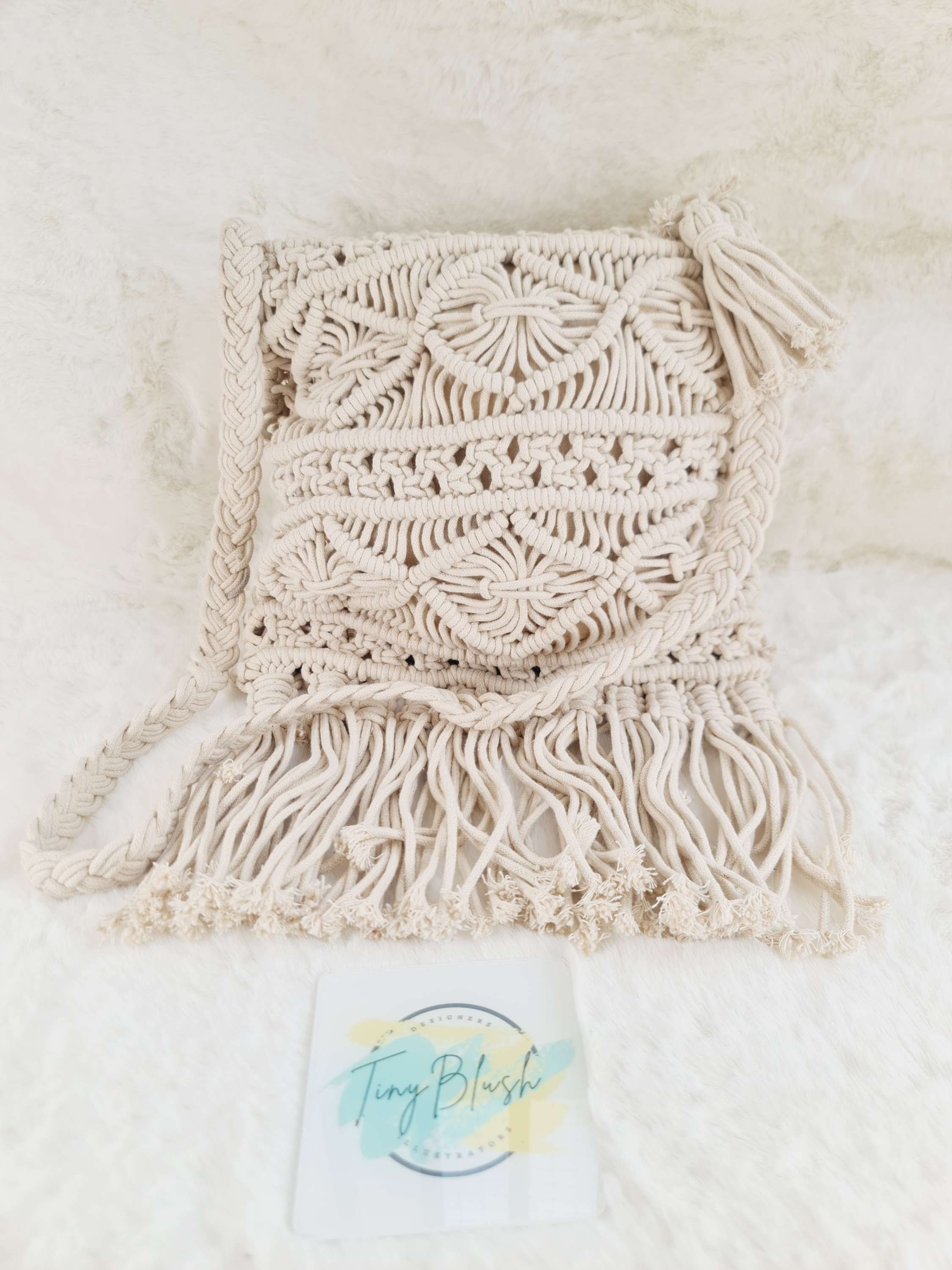MACRAME SLING BAG BY TINY BLUSH TB-TBDL-001