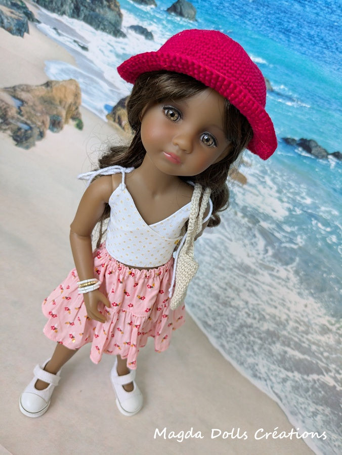 Thumbnail: Ensemble 4 pièces pour Little Darling ou Fashion Friends Dolls
