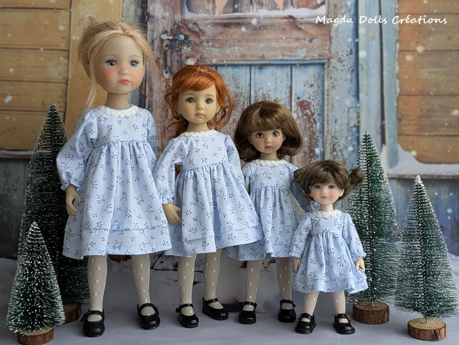 Miniature : 1B : Tenue de l'hiver (robe + bas)