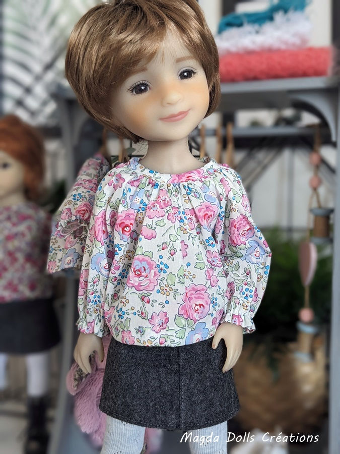 Miniaturbild: Jupe courte en lainage
