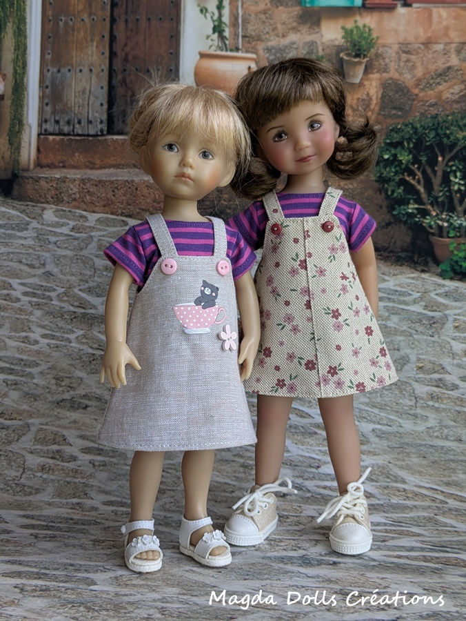 Thumbnail: PERSONNALISABLE : Robe à bretelles, 4 tailles