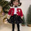 Miniature : 21/12 Gilet blanc/rouge pour Li'L Dreamer/Boneka avec broderies