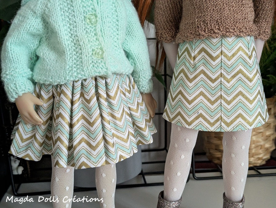 Miniatura: Gilet à capuche aqua pour Little Darlingnou