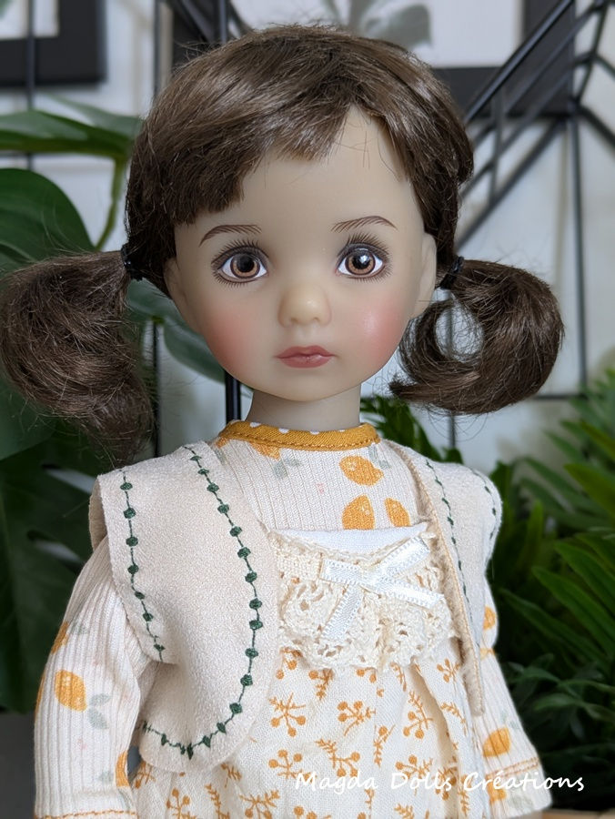 Miniatura: Gilet en suédine/fausse fourrure, 4 tailles