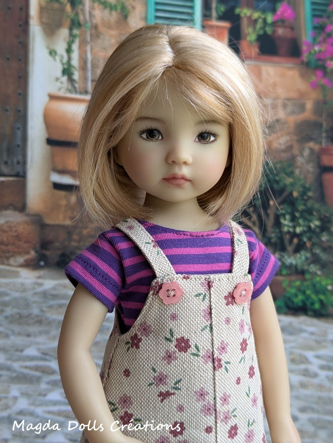 Thumbnail: Robe à bretelles fleurie, 4 tailles