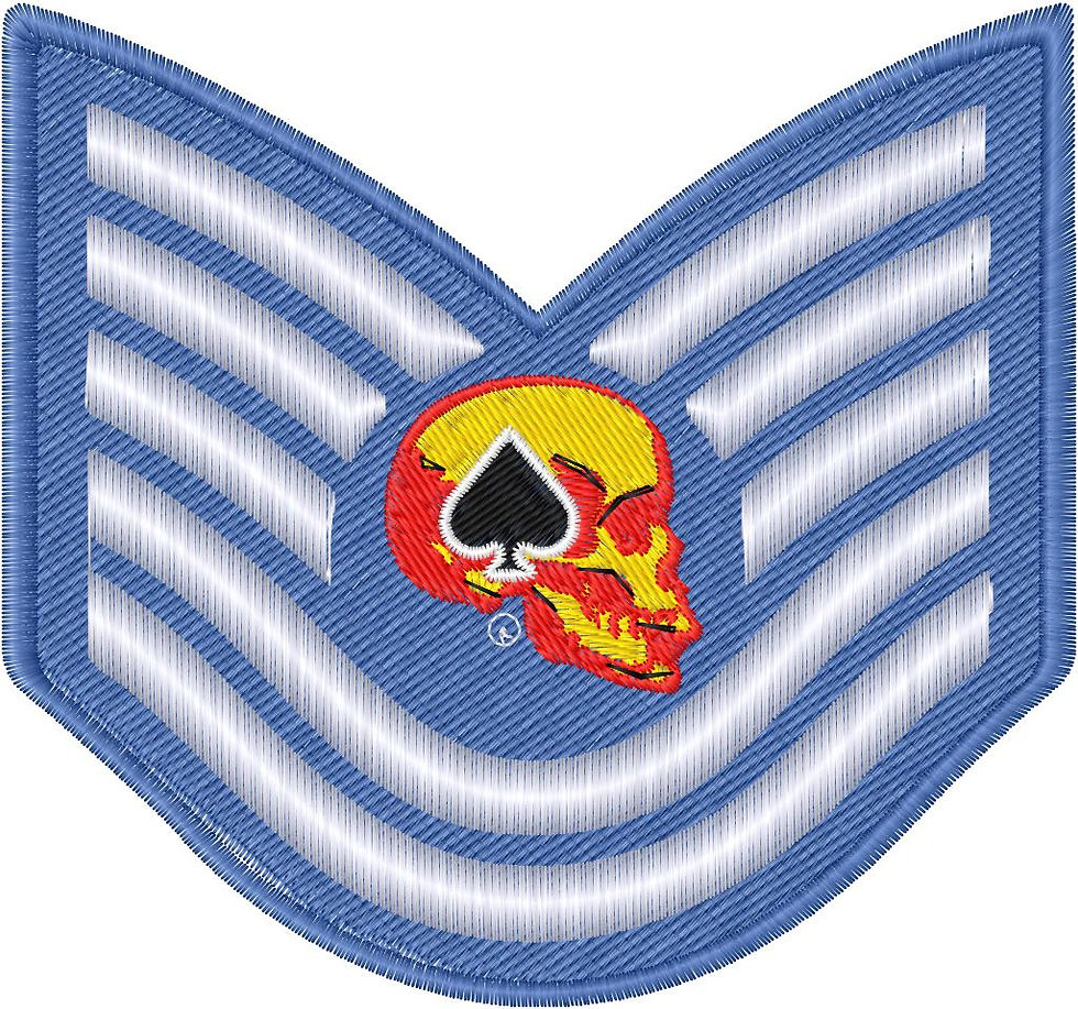Thumbnail: Enlisted Air Force Rank Patches