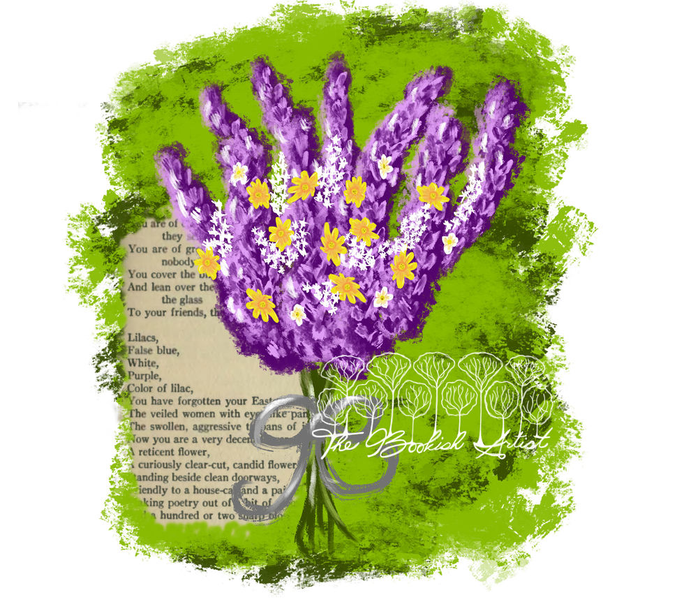Bookish Green Lilacs
