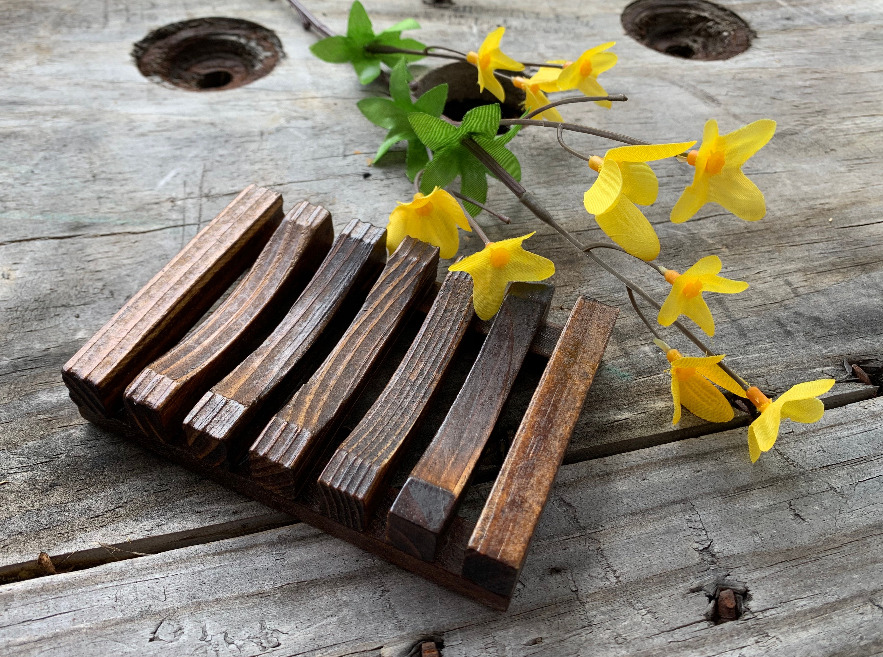 Wood Soap Holder/Lift