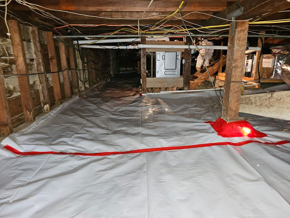 Vapor Barrier Installation