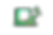 Green cleaning icon with sparkles