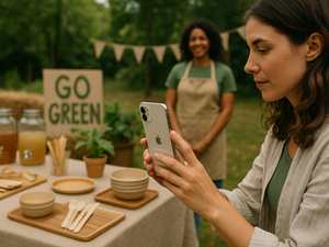 How iPhone Event Photography Empowers Small Eco Brands to Share Their Green Impact Without Expensive Gear